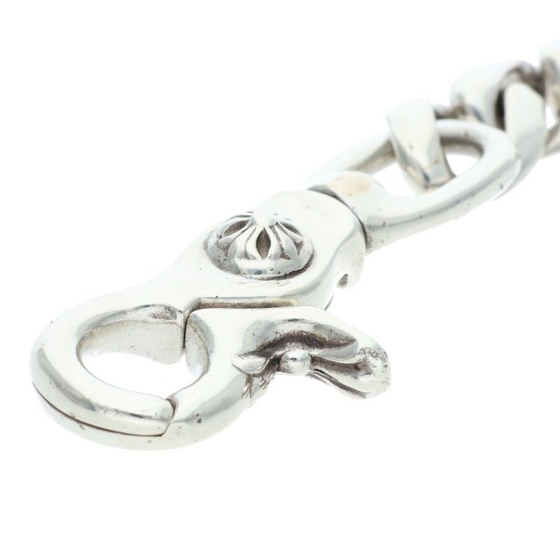 Chrome Hearts Clp Chn Classic-l Long Classic Link Silver Key Chain Key Holder — view 5