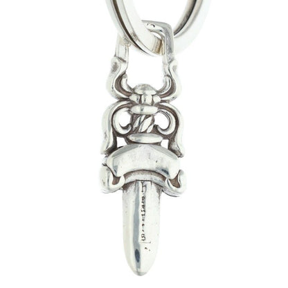 Chrome Hearts Clp Chn Classic-l Long Classic Link Silver Key Chain Key Holder — view 3