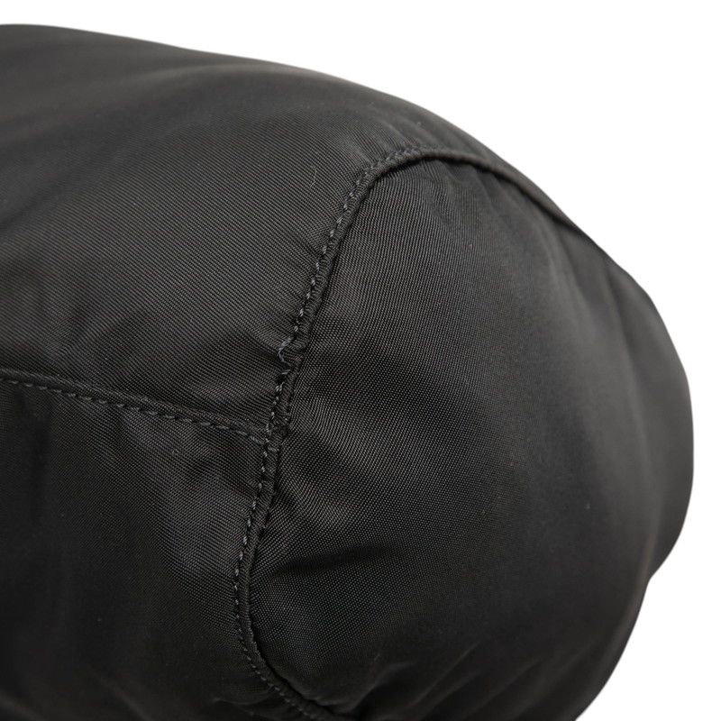 Prada Drawstring Pouch Case Black Nylon — view 4