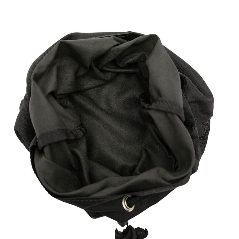 Prada Drawstring Pouch Case Black Nylon — view 5