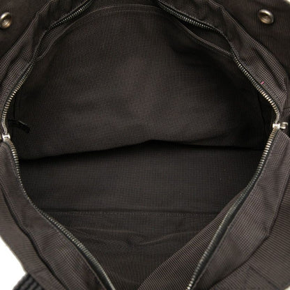 Hermes Her Line Tote MM Black Gray Canvas — view 4