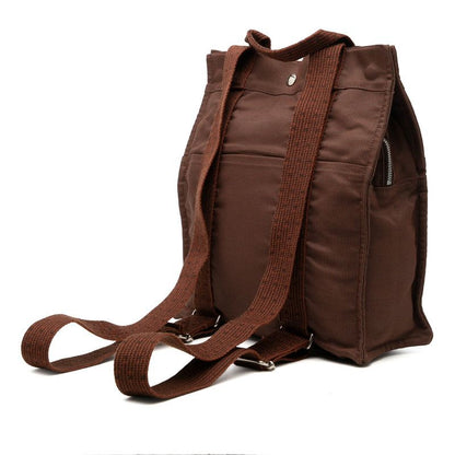 Hermes Her Line a Dos MM Backpack Brown Canvas — view 2