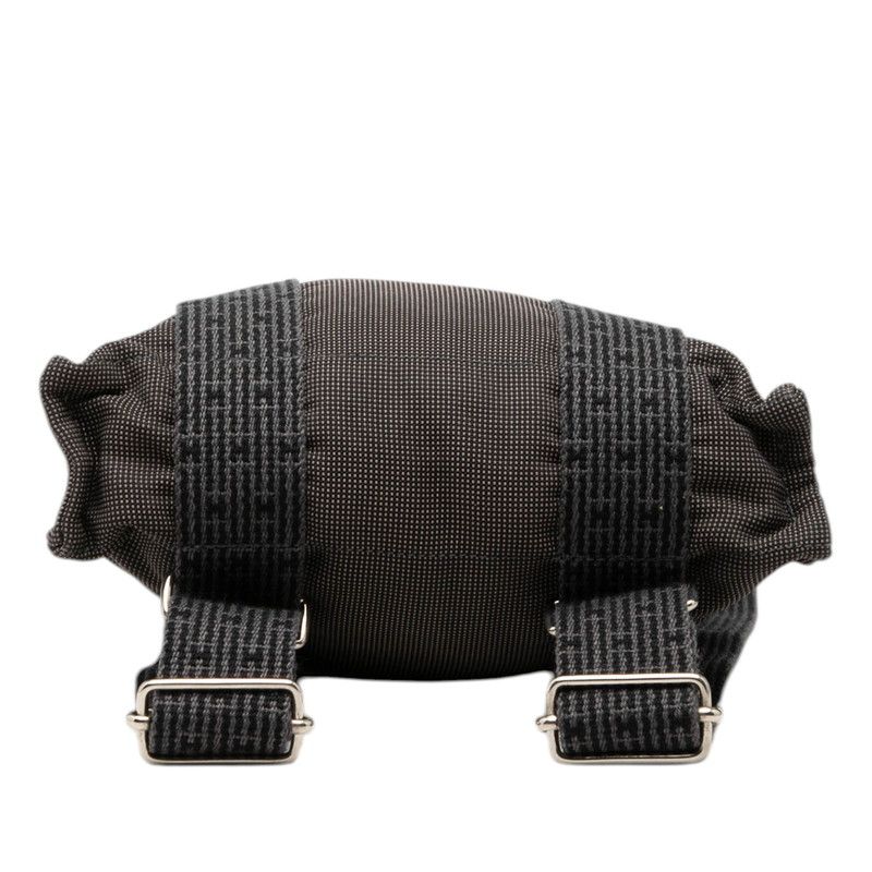Hermes Her Line a Dos PM Backpack Black Gray Canvas — view 3