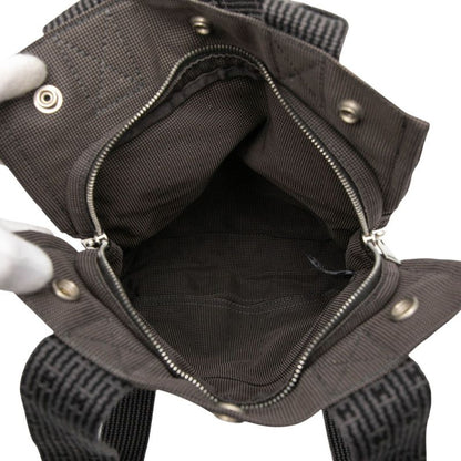 Hermes Her Line a Dos PM Backpack Black Gray Canvas — view 4