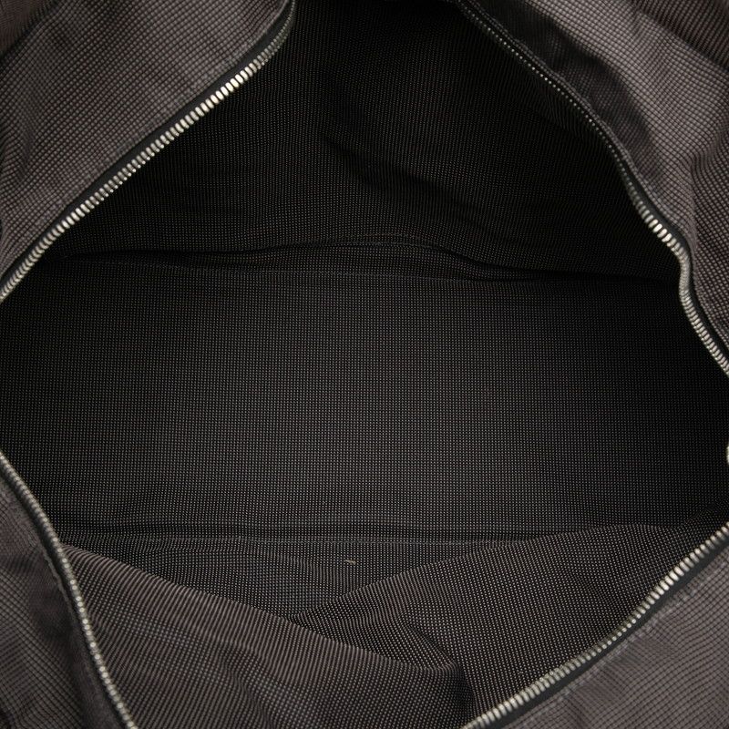 Hermes Her Line Tote GM Black Gray Canvas — view 4