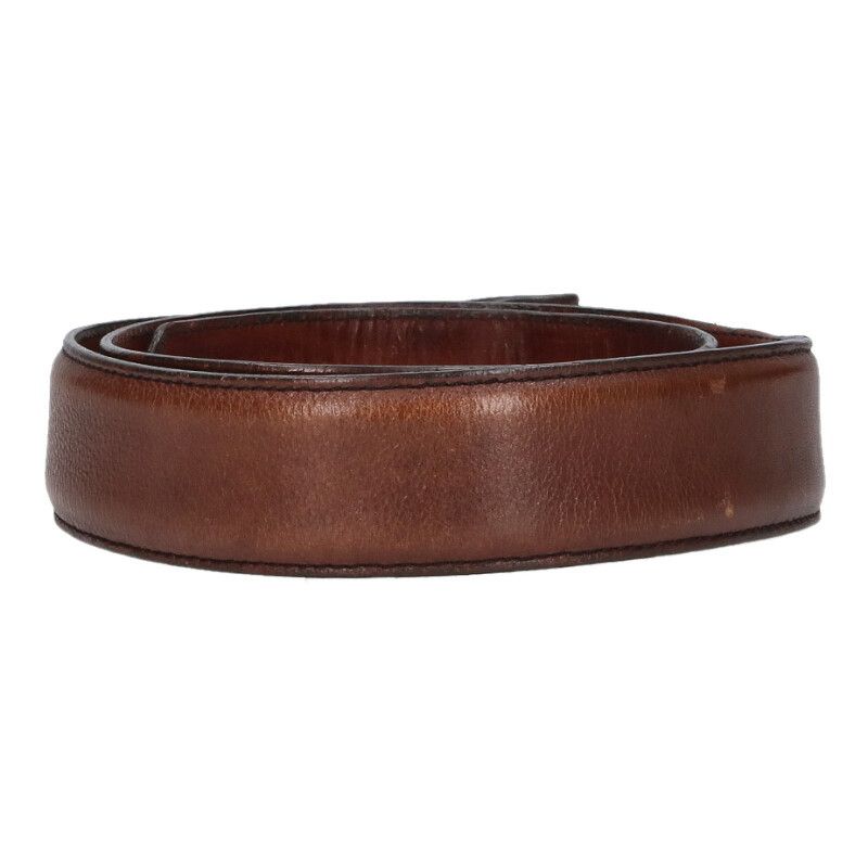 Chrome Hearts 1.5 Strap Scroll Rebe Roulis Betts Leather Belt 34 — view 2