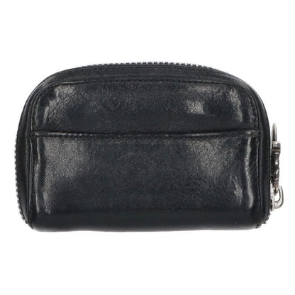 Chrome Hearts Coin Case Daga Round Zip Leather — view 2