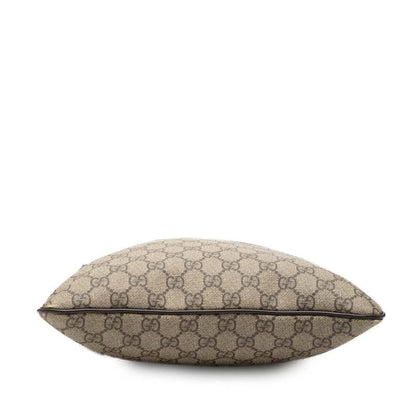 Gucci GG Supreme Crossbody Shoulder Bag Beige Brown Leather — view 3