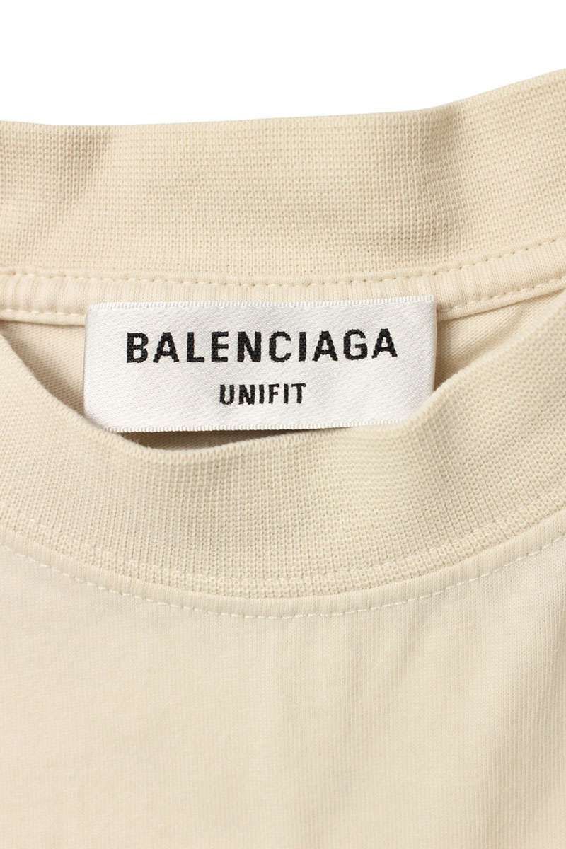 Balenciaga Back Logo Embroidery T-Shirt XS — view 3