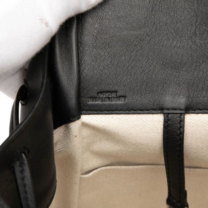 Loewe Anagram Hammock Small Shoulder Bag Drawstring 2-Way Black Leather — view 6
