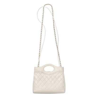 Chanel 31 Mini Shiny Lambskin Chain Shoulder — view 2
