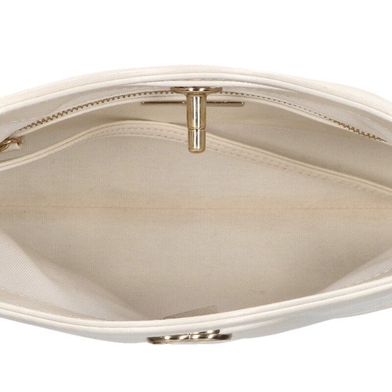 Chanel 31 Mini Shiny Lambskin Chain Shoulder — view 3