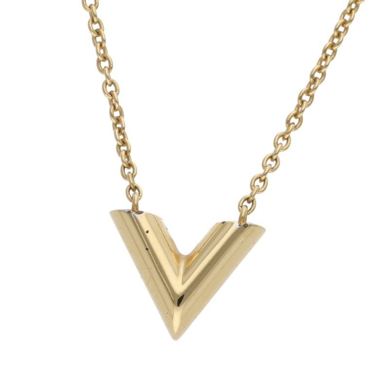 Louis Vuitton Essential Gold Necklace — view 3