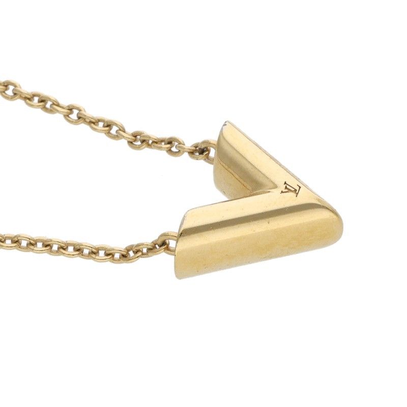 Louis Vuitton Essential Gold Necklace — view 5