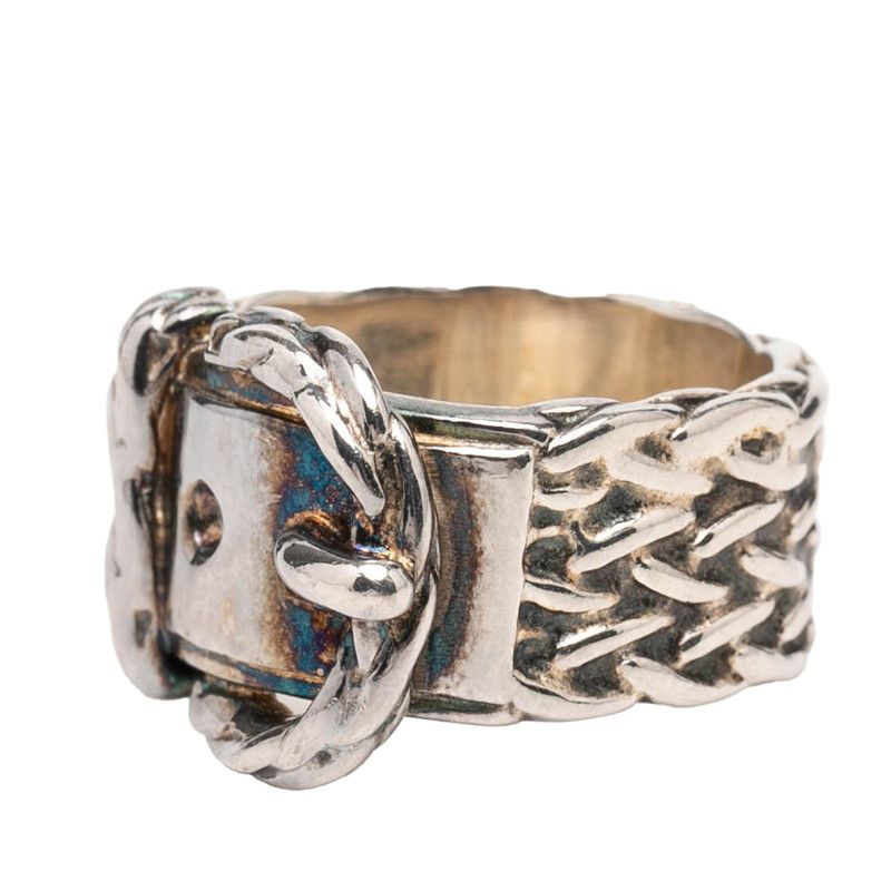 Hermes Diane Ring 52 Silver — view 2