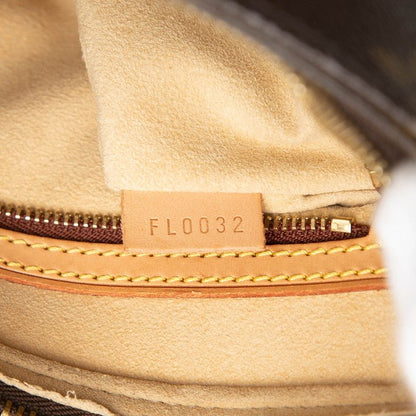 Louis Vuitton Monogram Looping MM Shoulder Bag Brown Leather — view 6