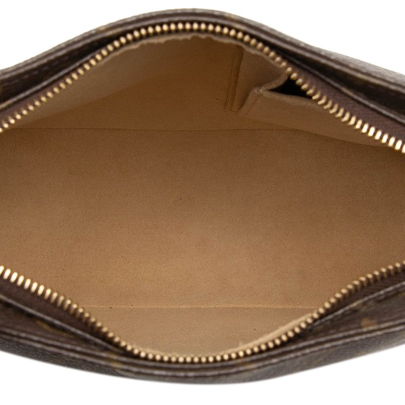 Louis Vuitton Monogram Looping MM Shoulder Bag Brown Leather — view 4