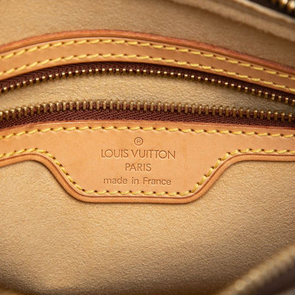 Louis Vuitton Monogram Looping MM Shoulder Bag Brown Leather — view 5