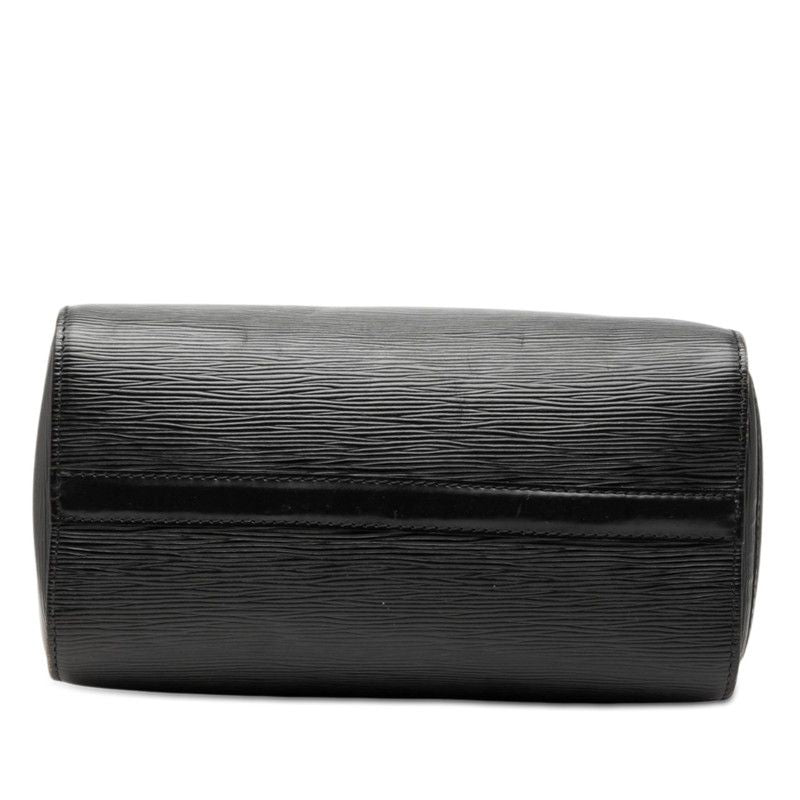 Louis Vuitton Epi Speedy 25 Mini Boston Bag Noir Black Leather — view 3