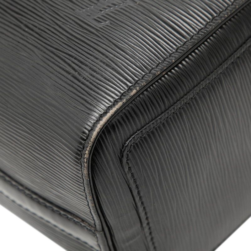 Louis Vuitton Epi Speedy 25 Mini Boston Bag Noir Black Leather — view 4