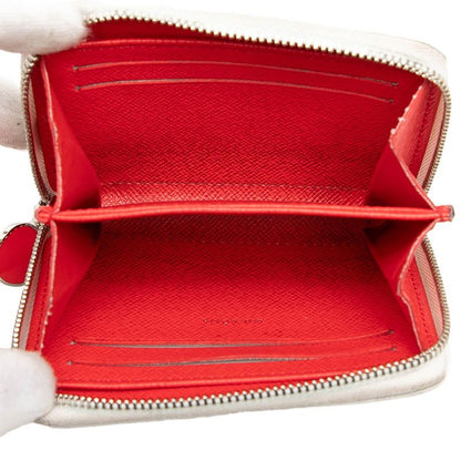Louis Vuitton Epi LV Yk Zippy Coin Purse Yayoi Kusama Zip Around Wallet White — view 4