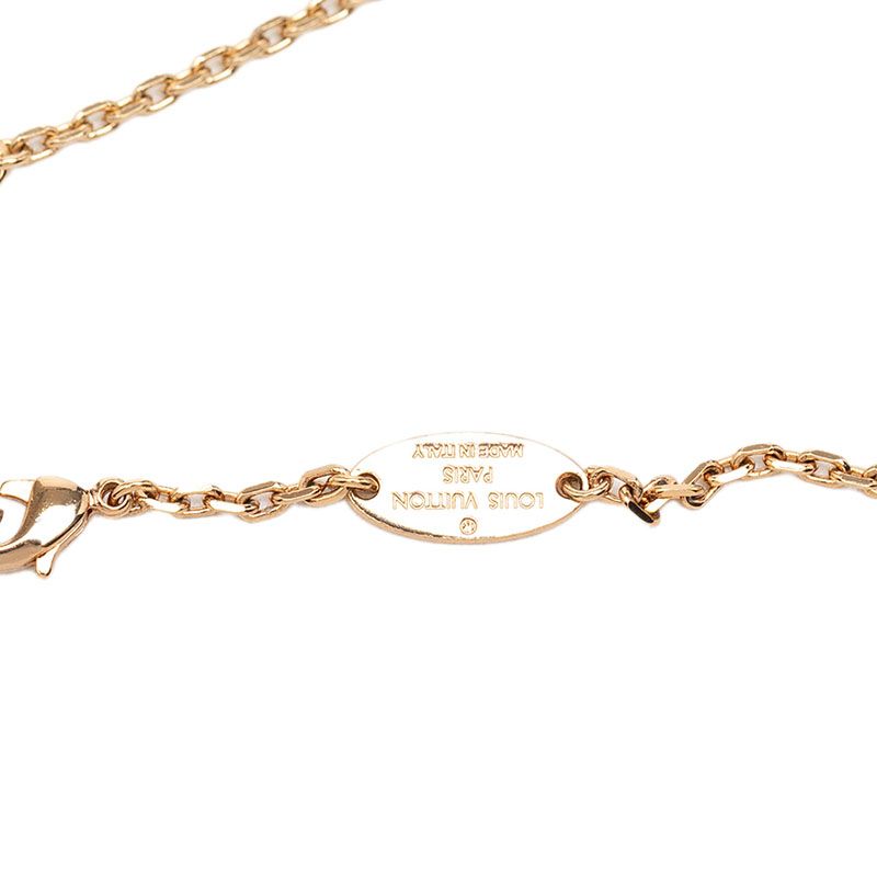 Louis Vuitton Bracelet Heart Foreign Love Gold Silver Plated Metal — view 6