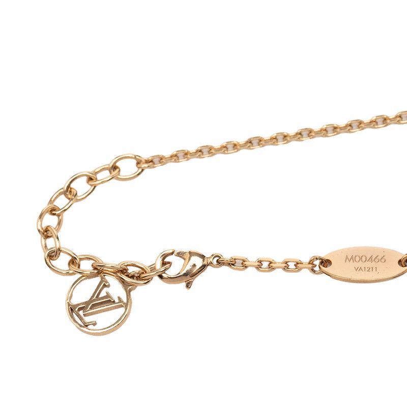Louis Vuitton Bracelet Heart Foreign Love Gold Silver Plated Metal — view 4