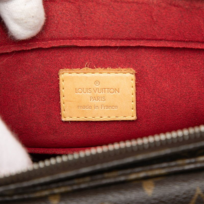 Louis Vuitton Monogram Viva Cite GM Shoulder Bag Brown Leather — view 5