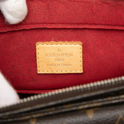 Louis Vuitton Monogram Viva Cite GM Shoulder Bag Brown Leather — view 5