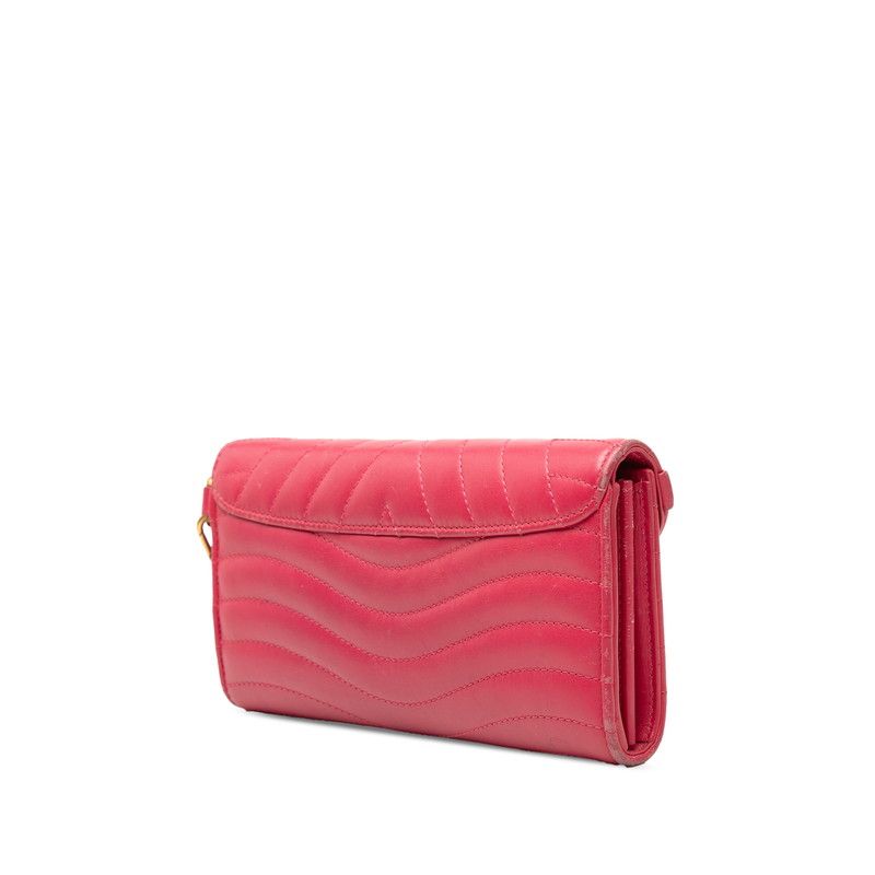 Louis Vuitton New Wave Wallet Frisia Pink Leather — view 2