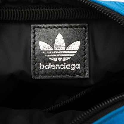 Balenciaga Adidas Crossbody Shoulder Bag Black Blue Nylon — view 5