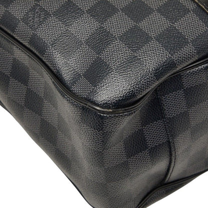 Louis Vuitton Damier Graphite Tadao Tote Shoulder Bag 2-Way Black Gray Leather — view 4