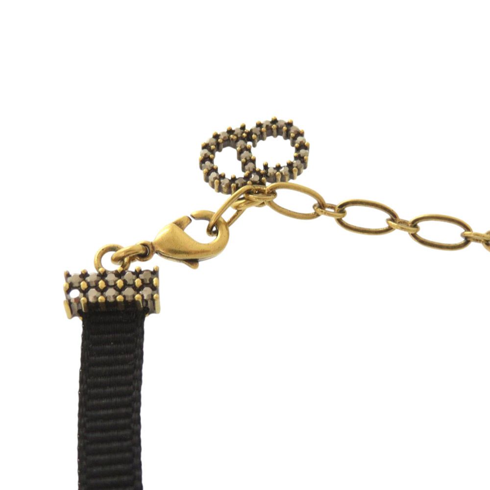 Dior J'adior Velour Stone Black Choker Necklace — view 4