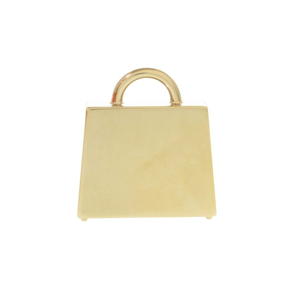 Hermes Curiosity Kelly Bag Motif Metal Gold Charm — view 3