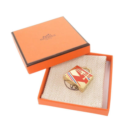 Hermes Curiosity Kelly Bag Motif Metal Gold Charm — view 2