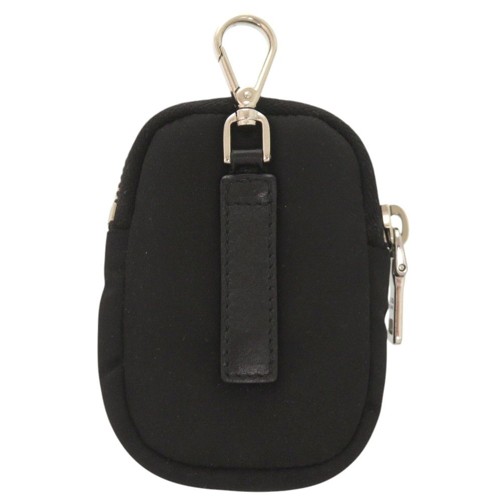 Prada Nylon Black Silver Pouch — view 2