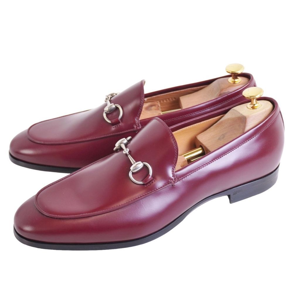 Gucci Loafers Jordan Moccasins Horsebit Leather Shoes — view 2