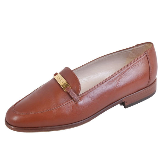 Chanel Vintage Loafers Moccasins Leather