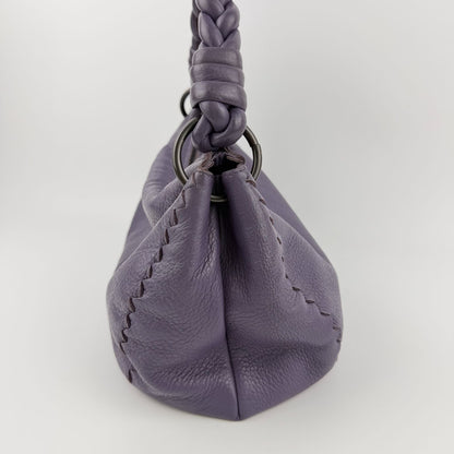 Bottega Veneta Handbag Purple Leather Vintage — view 3