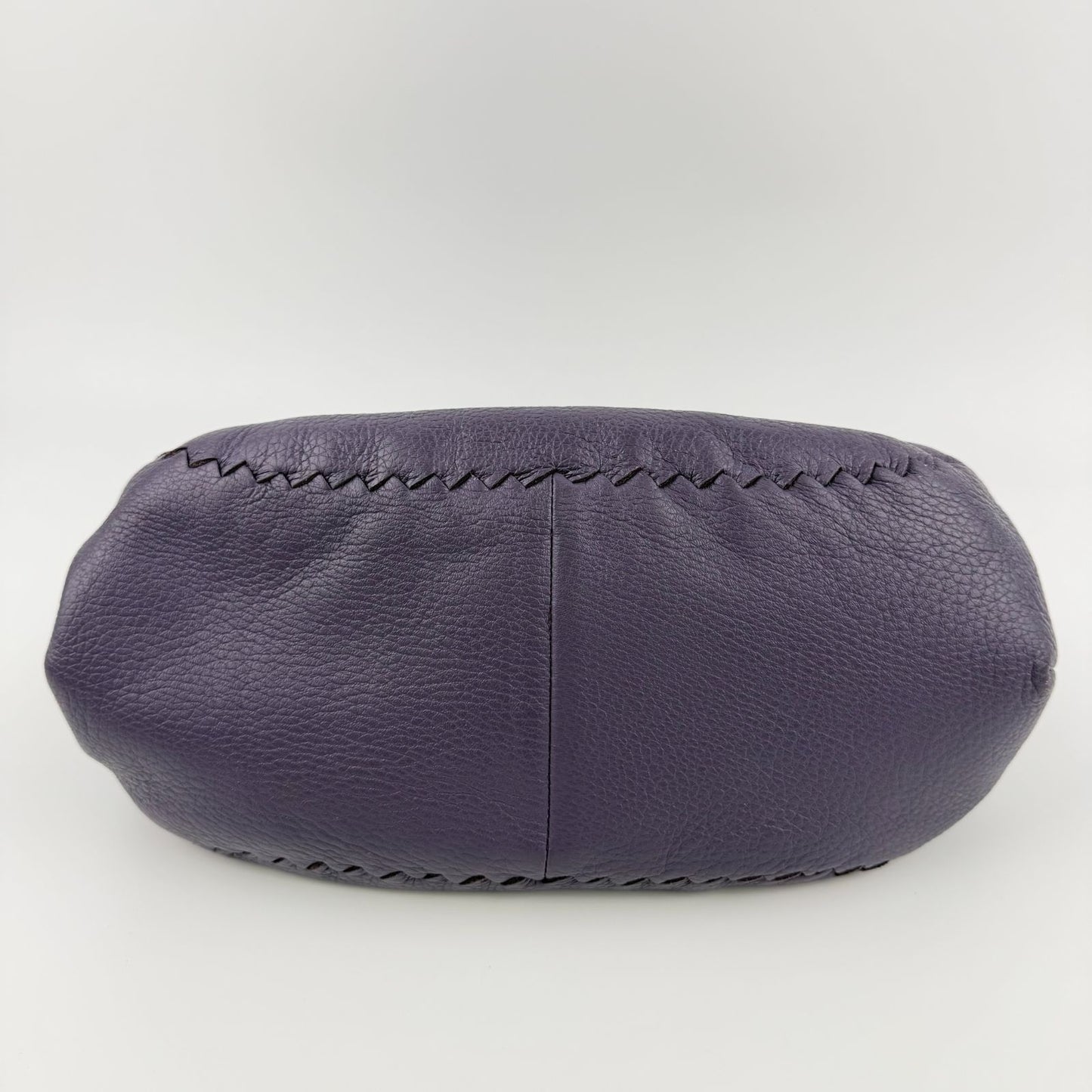 Bottega Veneta Handbag Purple Leather Vintage — view 5