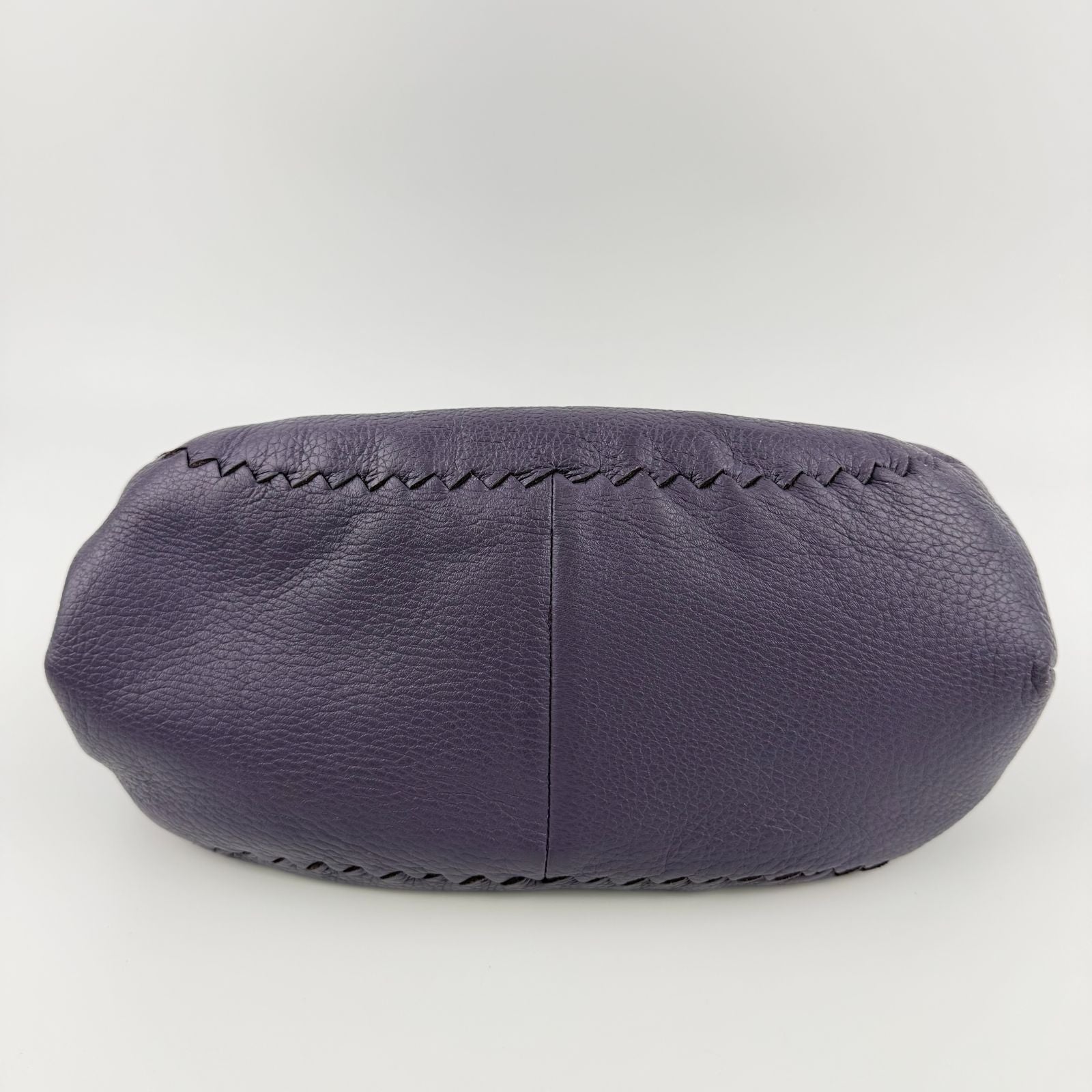 Bottega Veneta Handbag Purple Leather Vintage — view 5