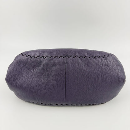 Bottega Veneta Handbag Purple Leather Vintage — view 5
