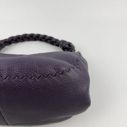 Bottega Veneta Handbag Purple Leather Vintage — view 7