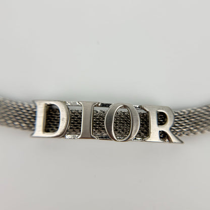 Dior Necklace Silver Vintage — view 3
