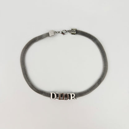 Dior Necklace Silver Vintage — view 2