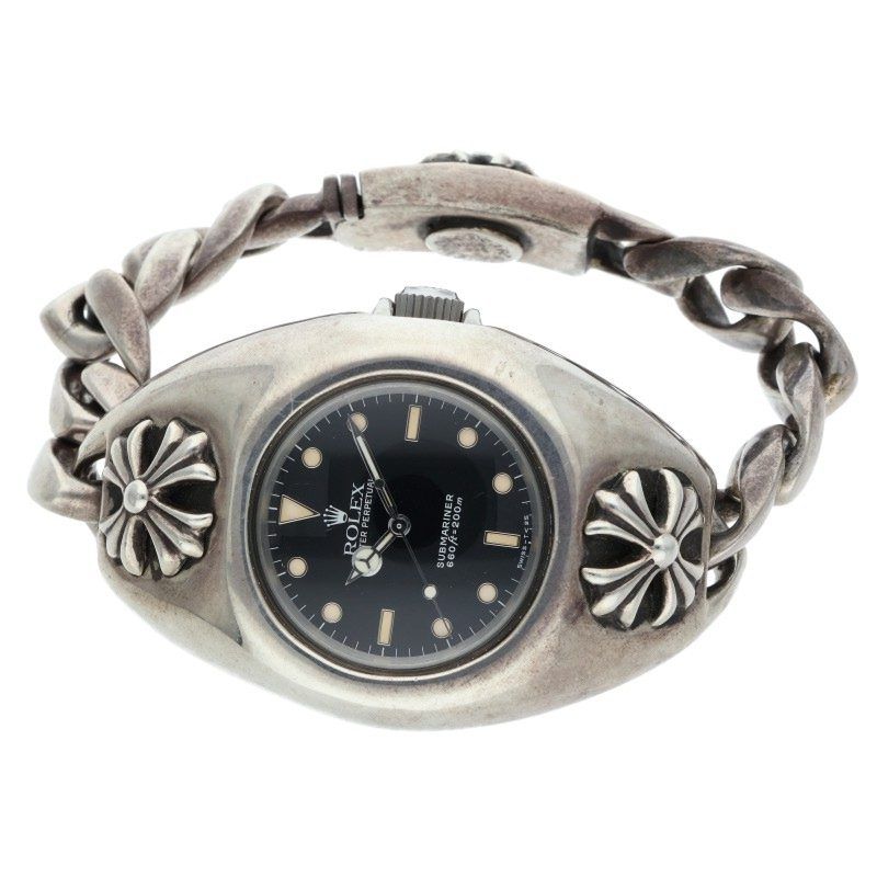 Chrome Hearts Submariner Non Date No CH Plus Classic Link Watch Case