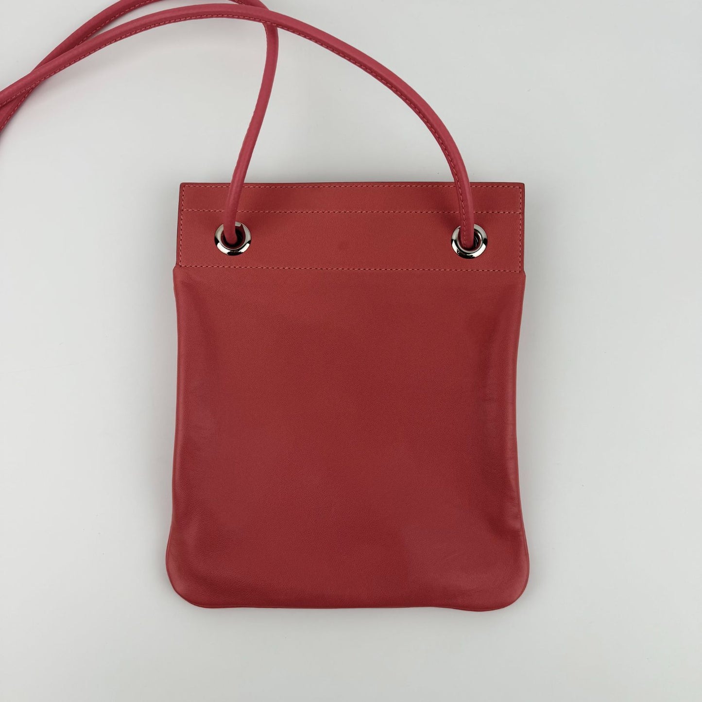 Hermes Sac Ali Numini Shoulder Bag Rose Azalea Swift Vintage — view 3