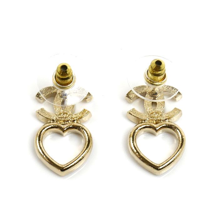 Chanel CC Logo Earrings — view 3