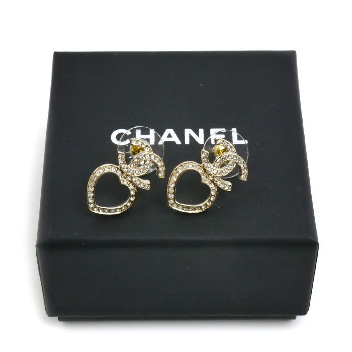 Chanel CC Logo Earrings — view 5