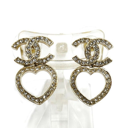 Chanel CC Logo Earrings